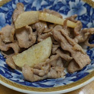 簡単！長いもと豚肉の"ほくほく"炒め